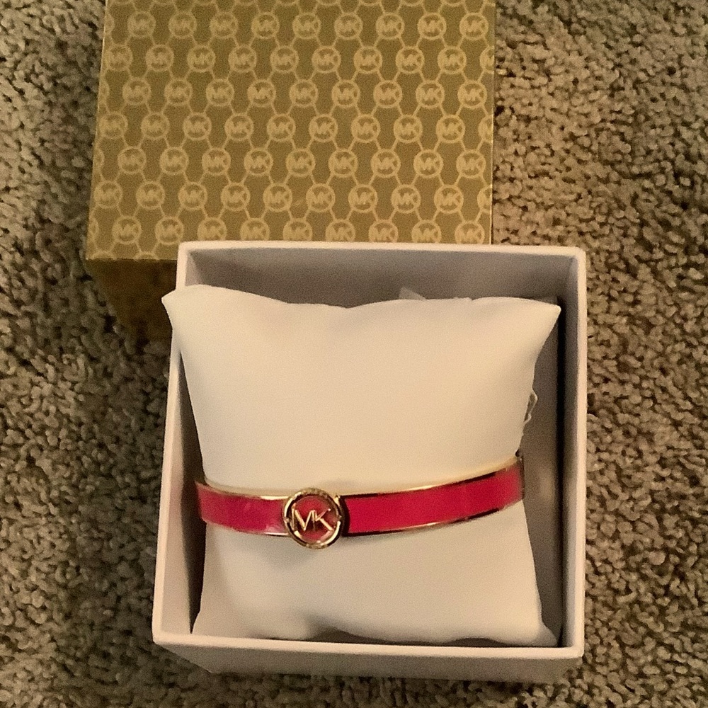 Michael Kor’s Barbie Pink and Gold Bracelet